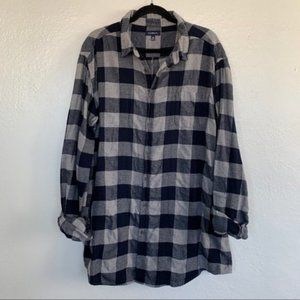 Vintage Feel Worn In Grunge 90’s Flannel Shirt